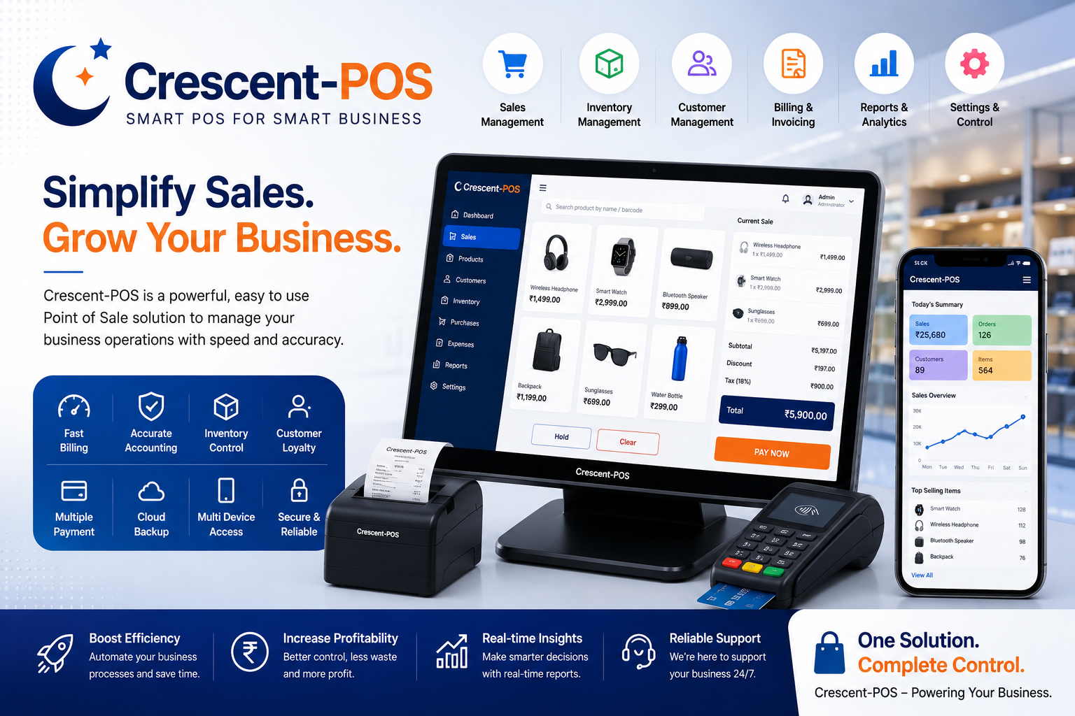 Crescent Supermarkets POS