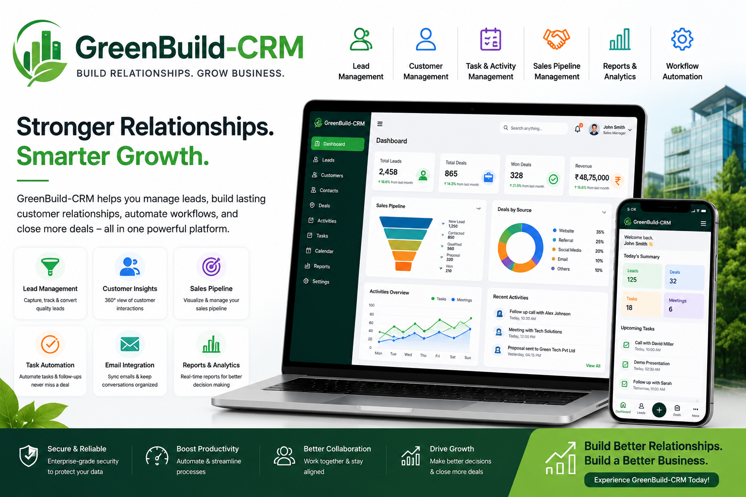 GreenBuild Real Estate CRM